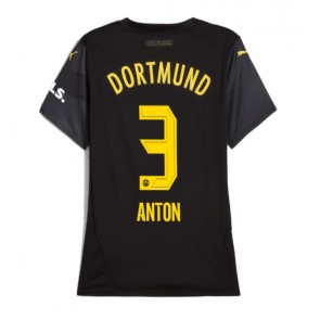 Borussia Dortmund Waldemar Anton #3 Bortatröja Dam 2024-25 Kortärmad